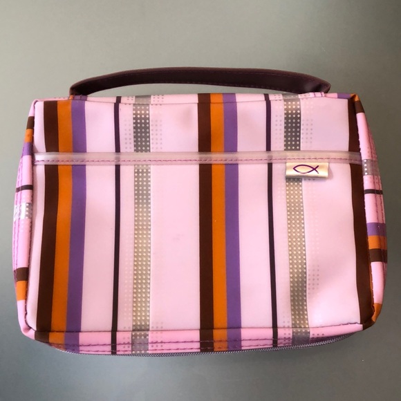 Zondervan Other - Bible Cover Purple Stripe, medium